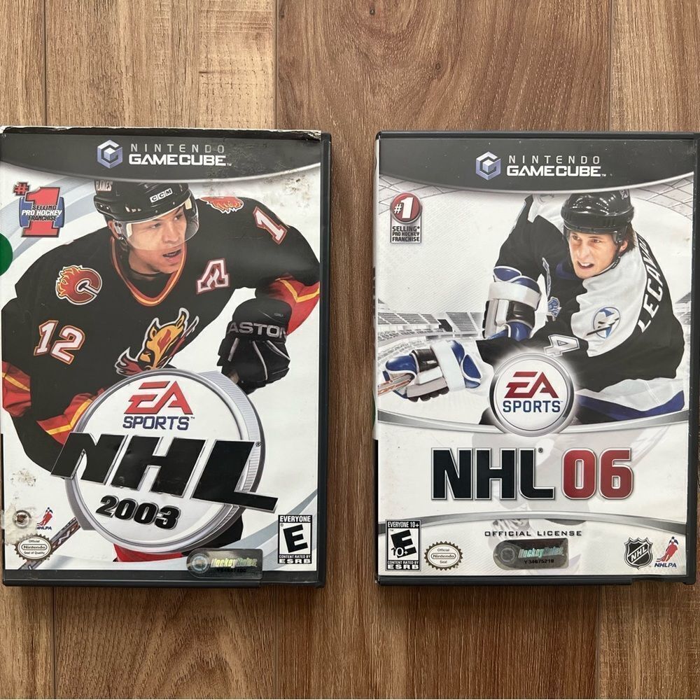 NHL 03 & 06 for Nintendo GameCube games